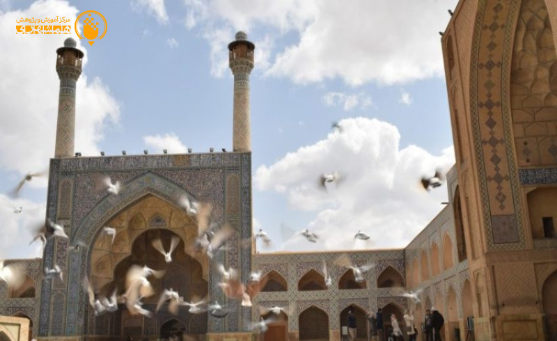تصویر جایگاه ارتباطی مسجد در شهر